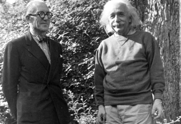 L'incontro tra due geni: Le Corbusier e Albert Einstein
