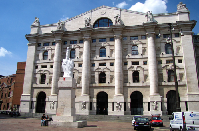 Palazzo Mezzanotte, sede della Borsa valori italiana