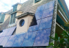 Pannelli fotovoltaici installati su un tetto