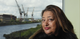 L'architetto Zaha Hadid