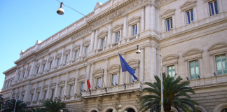 La sede di Banca d'Italia in via Nazionale a Roma