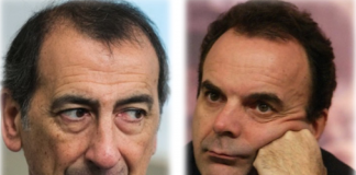 I due principali candidati a sindaco di Milano, Giuseppe Sala e Stefano Parisi