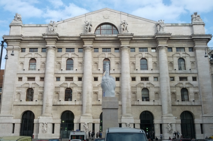 La sede di Borsa Italiana, Palazzo Mezzanotte in Piazza Affari