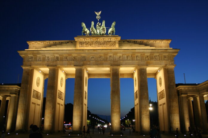La Porta di Brandeburgo, uno dei simboli di Berlino