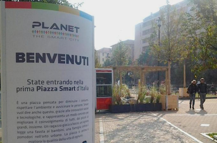 La piazza smart di Torino