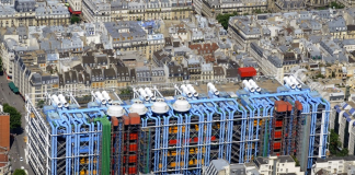 Il Centre Pompidou o Beaubourg di Parigi