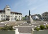 La Piazza del municipio di Porto Tolle