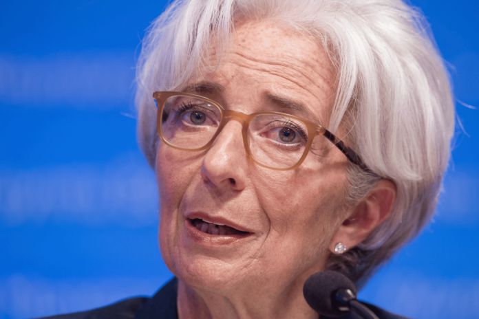 Il presidente del Fondo monetario internazionale, Christine Lagarde