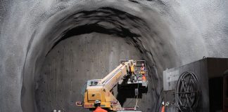 Lavori per costruzione tunnel appalti pubblici
